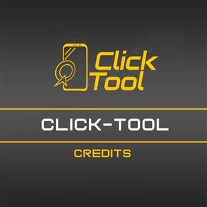 Click Tool Pro New Account Credits for new user Minimum 5 Credits Instant 24/7 AUTO API